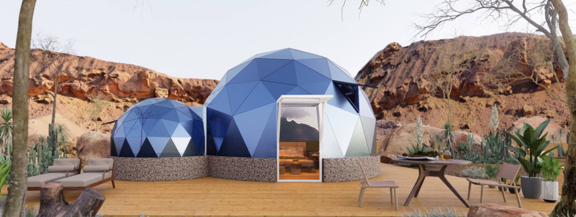 岳塘区球形智能光伏玻璃星空房